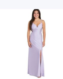 Morgan and Co Purple Size 14 50 Off Straight Dress on Queenly