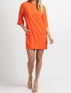 Style 1-1243499434-2696 OLIVACEOUS Orange Size 12 Sleeves Mini Cocktail Dress on Queenly