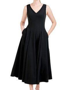 Style 1-1383651545-1901 Kay Unger Black Size 6 Polyester Tea Length Cocktail Dress on Queenly