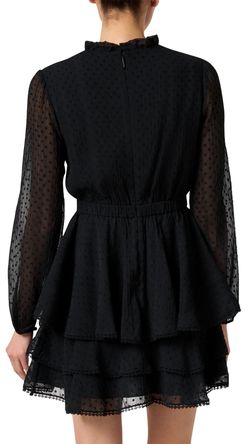 Style 1-1614373261-3324 JASON WU Black Size 10 Summer Lace Polyester Wednesday Mini Cocktail Dress on Queenly