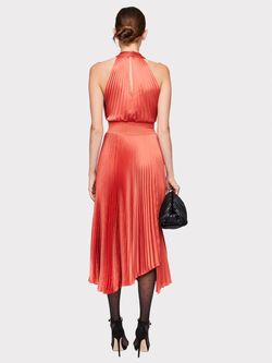 Style 1-1725552625-1901 A.L.C. Pink Size 6 Satin Peach A-line Dress on Queenly