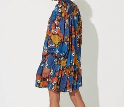Style 1-1804208453-2696 Cleobella Blue Size 12 Free Shipping Mini Cocktail Dress on Queenly