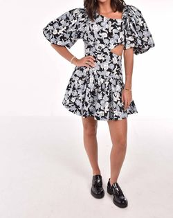 Style 1-2083136527-2793 Sofie the Label Black Size 12 Cut Out Plus Size Tall Height Cocktail Dress on Queenly