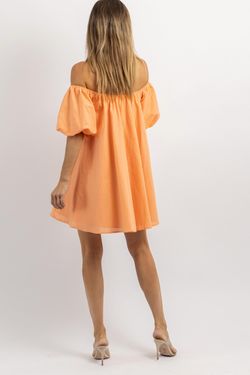Style 1-2214667727-2696 MABLE Orange Size 12 Plus Size Mini Cocktail Dress on Queenly