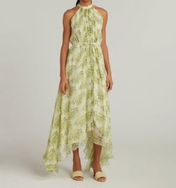 Style 1-2566628291-649 SALONI Green Size 2 Polyester Straight Dress on Queenly