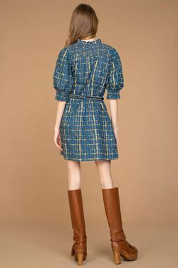 Style 1-2588958626-2790 Olivia James the Label Blue Size 12 Belt Mini Cocktail Dress on Queenly