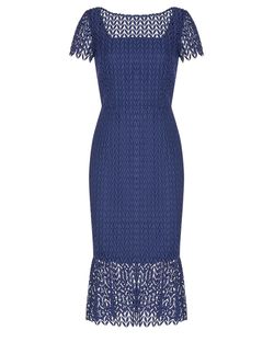Style 1-2643043185-397 Kay Unger Blue Size 14 Sleeves Jersey Polyester Cocktail Dress on Queenly