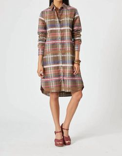 Style 1-2782231120-2696 THE SHIRT Brown Size 12 Cocktail Dress on Queenly