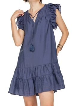 Style 1-2982242237-2696 Joy Joy Blue Size 12 Mini Summer Plus Size Cocktail Dress on Queenly