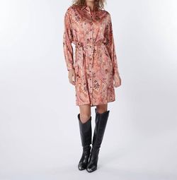 Style 1-3159025994-2168 ESQUALO Pink Size 8 Sleeves Mini Cocktail Dress on Queenly