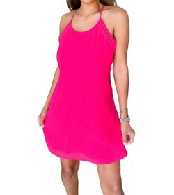 Style 1-325244499-3011 Colletta Pink Size 8 Casual Summer Spaghetti Strap Cocktail Dress on Queenly