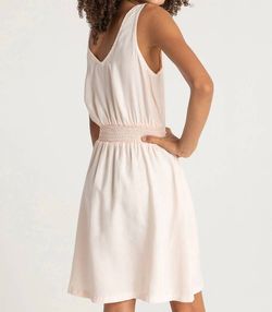Style 1-3300995028-238 Bella Dahl Nude Size 12 Mini Free Shipping Tall Height Sorority Rush Cocktail Dress on Queenly