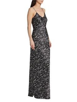 Style 1-3658013387-2901 NILI LOTAN Black Size 8 Straight Dress on Queenly
