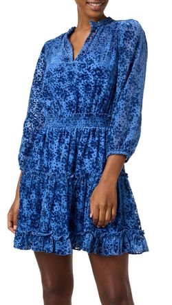 Style 1-4255132397-3324 Shoshanna Blue Size 10 Jersey Mini Cocktail Dress on Queenly