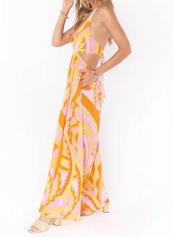 Style 1-659549370-3899 Show Me Your Mumu Yellow Size 0 Military Halter Straight Dress on Queenly