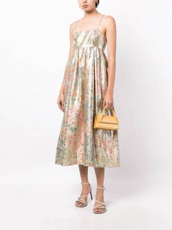 Style 1-804599197-649 Ulla Johnson Multicolor Size 2 1-804599197-649 Floor Length Free Shipping Tall Height Straight Dress on Queenly