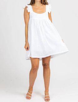 Style 1-845820164-2696 OLIVACEOUS White Size 12 Summer Plus Size Cocktail Dress on Queenly