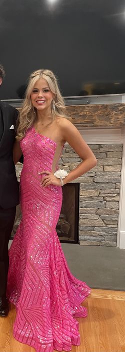 Style 06017 Jovani Pink Size 00 Prom Tall Height 50 Off A-line Dress on Queenly