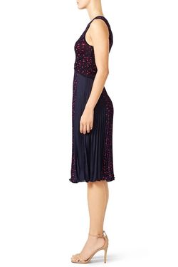 Style 1-1525209950-1498-1 SACHIN & BABI Blue Size 4 Silk Tall Height Cocktail Dress on Queenly