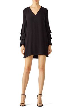 Style 1-2003380273-3855-1 Bailey 44 Black Size 0 Sleeves Long Sleeve Cocktail Dress on Queenly