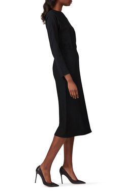 Style 1-2685586429-2696-1 Vince Black Size 12 Polyester Sleeves Plus Size Cocktail Dress on Queenly