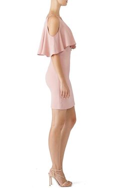 Style 1-302129173-2901-1 DRESS THE POPULATION Pink Size 8 Summer Sorority Polyester Cocktail Dress on Queenly