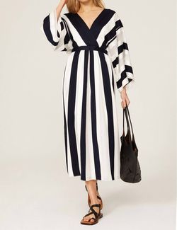 Style 1-3406826615-1498-1 Adam Lippes Blue Size 4 V Neck Sleeves Long Sleeve Cocktail Dress on Queenly
