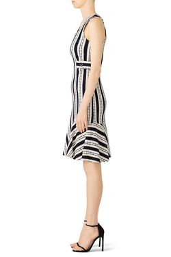 Style 1-3519185761-1615-1 Derek Lam 10 Crosby White Size 44 Sorority Rush Tall Height Plus Size Free Shipping Cocktail Dress on Queenly
