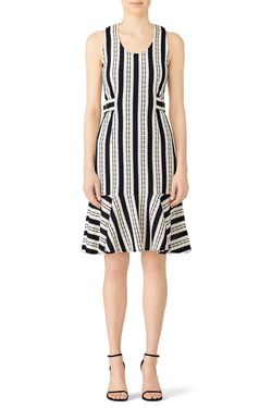 Style 1-3519185761-1615-1 Derek Lam 10 Crosby White Size 44 Ivory Sorority Rush Cocktail Dress on Queenly