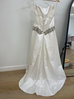 Casablanca White Size 10 Jersey 50 Off 70 Off A-line Dress on Queenly