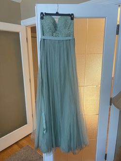 Jenny Yoo Green Size 4 Prom Military 50 Off A-line Dress on Queenly
