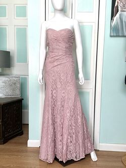 Style 536 Alfred Angelo Pink Size 4 Military 536 Mermaid Dress on Queenly