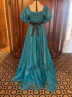 JessaKae Green Size 0 Belt Pageant 50 Off Ball gown on Queenly