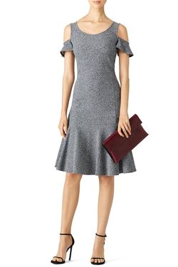Style 1-1056956669-1502-1 Derek Lam 10 Crosby Gray Size 40 Free Shipping Cocktail Dress on Queenly