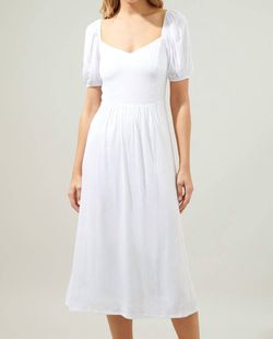 Style 1-1115775598-2901 SUGARLIPS White Size 8 Tall Height Polyester Engagement Cocktail Dress on Queenly