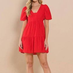 Style 1-1822914048-2791 TCEC Red Size 12 Free Shipping Cocktail Dress on Queenly