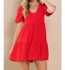 Style 1-1822914048-2791 TCEC Red Size 12 Plus Size Nightclub Tall Height Cocktail Dress on Queenly