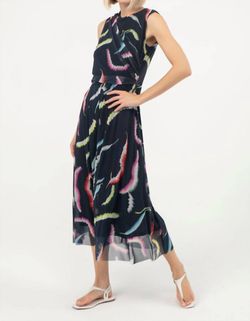 Style 1-2168136749-3775 ISLE by Melis Kozan Blue Size 16 Plus Size Cocktail Dress on Queenly