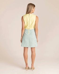 Style 1-2171875234-2696 Sedge Yellow Size 12 Sorority Rush Tall Height Free Shipping Cocktail Dress on Queenly
