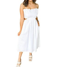 Style 1-2216309157-2791 LUCY PARIS White Size 12 Tall Height Engagement Plus Size Cocktail Dress on Queenly