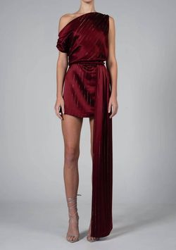 Style 1-2329766986-2901 NONCHALANTLABEL Red Size 8 Free Shipping Mini Cocktail Dress on Queenly