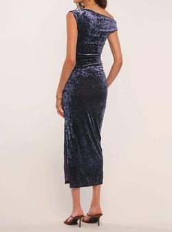 Style 1-252081390-2696 heartloom Blue Size 12 Spandex Jersey Plus Size Tall Height Cocktail Dress on Queenly
