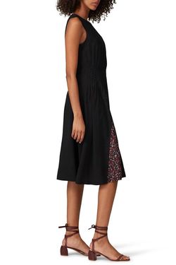 Style 1-2649523459-4818-1 Thakoon Black Size 4 Tall Height Cocktail Dress on Queenly