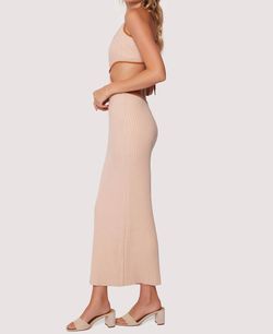 Style 1-2758783702-3107 LOST + WANDER Nude Size 8 Polyester Tall Height Free Shipping Cocktail Dress on Queenly