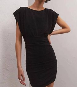 Style 1-2793375577-2877 Z Supply Black Size 12 Mini Cocktail Dress on Queenly