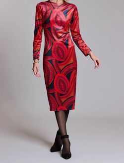 Style 1-3154118720-2696 Tyler Boe Multicolor Size 12 Long Sleeve Cocktail Dress on Queenly