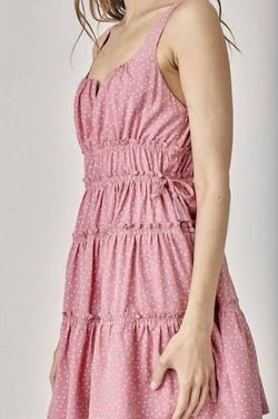 Style 1-3194899636-2901 Mustard Seed Pink Size 8 Summer Mini Cocktail Dress on Queenly