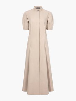 Style 1-3473756435-3656 Proenza Schouler Nude Size 4 Free Shipping Pockets High Neck Straight Dress on Queenly