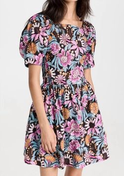 Style 1-3580546086-3855 BANJANAN Multicolor Size 0 Print Jersey Pockets Cocktail Dress on Queenly