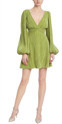 Style 1-3785804989-2168 BADGLEY MISCHKA Green Size 8 Summer Free Shipping Olive Sorority Polyester Cocktail Dress on Queenly